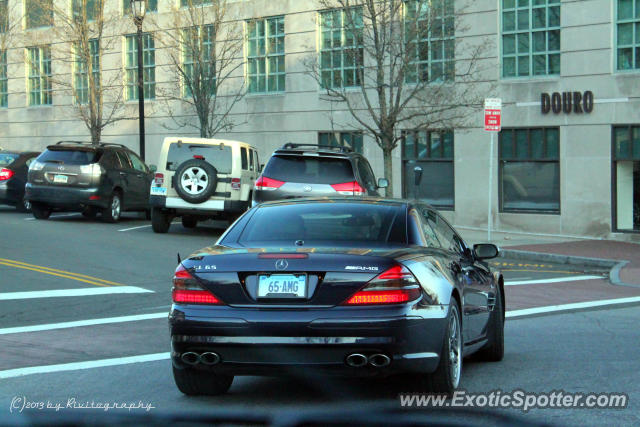 Mercedes SL 65 AMG spotted in Greenwich, Connecticut