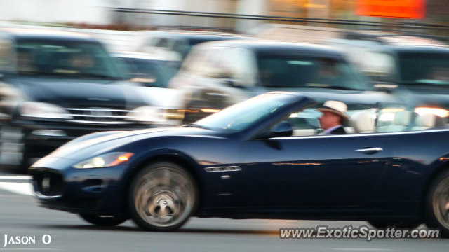 Maserati GranCabrio spotted in Tyson's Corner, Virginia