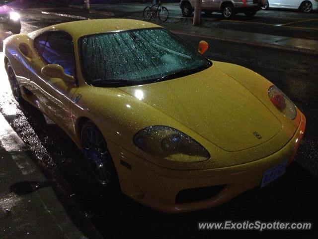 Ferrari 360 Modena spotted in Toronto, Canada