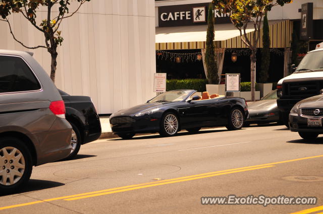 Aston Martin Vantage spotted in Hollywood, California