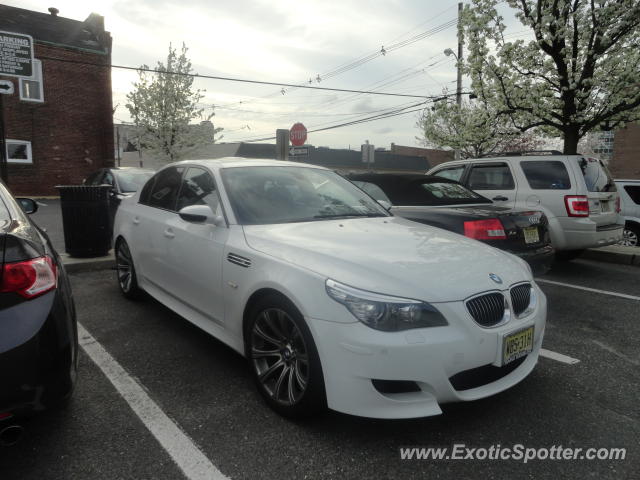 BMW M5 spotted in Red Bank, New Jersey