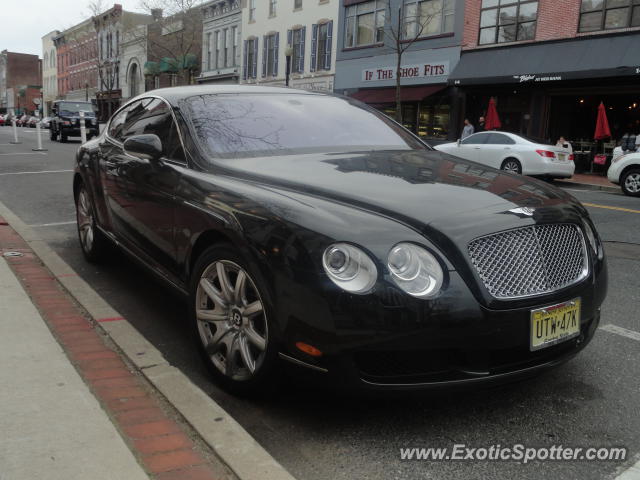 Bentley Continental spotted in Red Bank, New Jersey