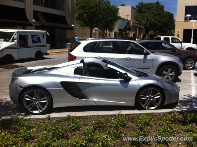 Mclaren MP4-12C spotted in Dallas, Texas