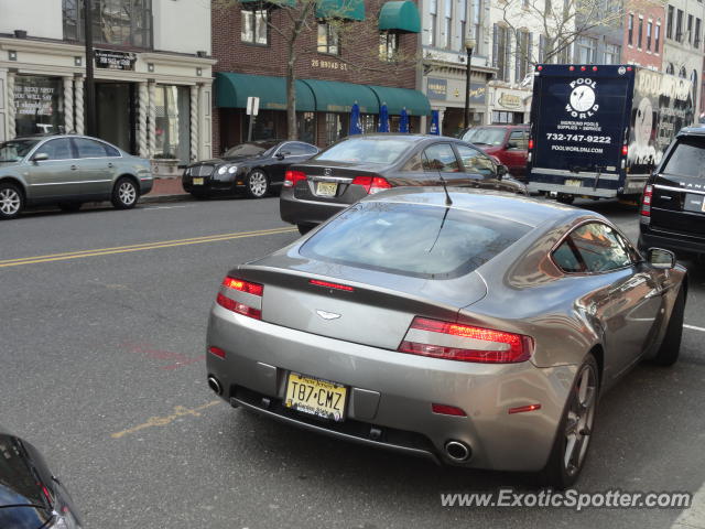 Aston Martin Vantage spotted in Red Bank, New Jersey