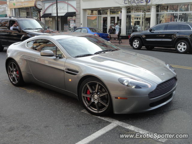 Aston Martin Vantage spotted in Red Bank, New Jersey