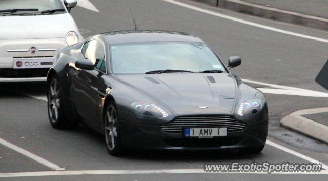 Aston Martin Vantage spotted in Wellington, New Zealand