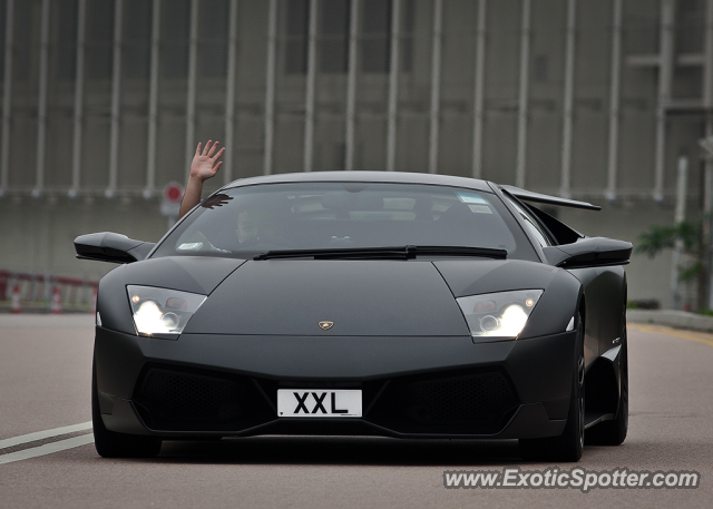 Lamborghini Murcielago spotted in Hong Kong, China