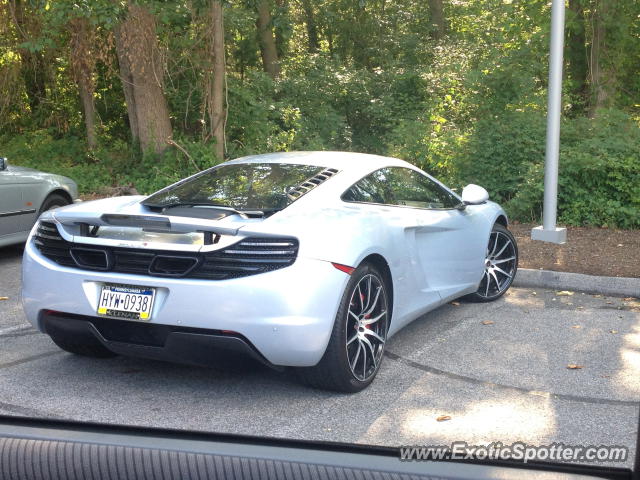 Mclaren MP4-12C spotted in Stamford, Connecticut