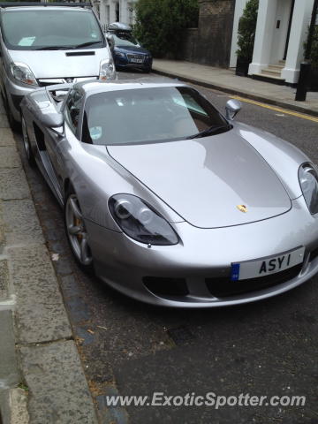 Porsche Carrera GT spotted in London, United Kingdom