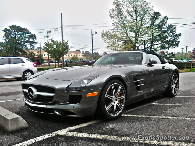 Mercedes SLS AMG spotted in Chatham, Massachusetts