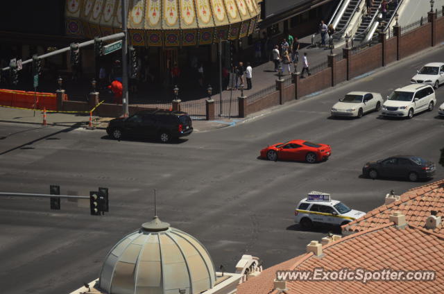 Ferrari 458 Italia spotted in Las Vegas, Nevada