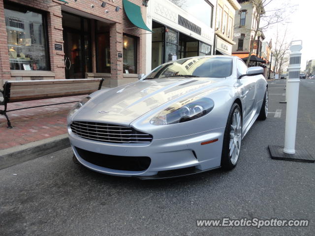 Aston Martin DBS spotted in Red Bank, New Jersey