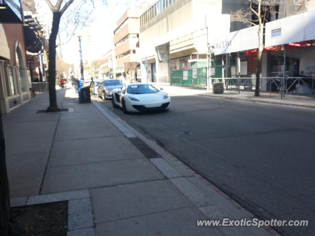 Mclaren MP4-12C spotted in Toronto, Canada