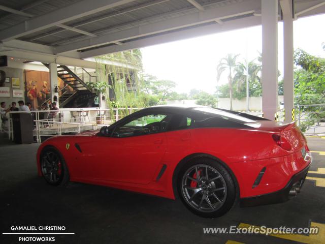 Ferrari 599GTO spotted in Jakarta, Indonesia