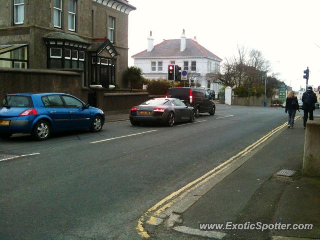 Audi R8 spotted in Douglas, United Kingdom