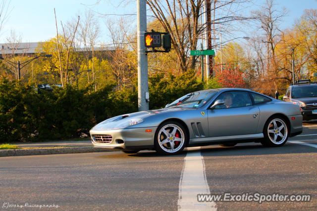 Ferrari 575M spotted in Greenwich, Connecticut