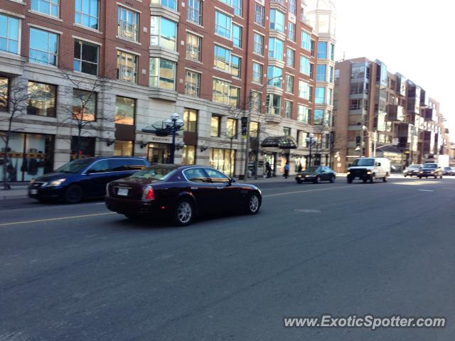 Maserati Quattroporte spotted in Toronto, Canada