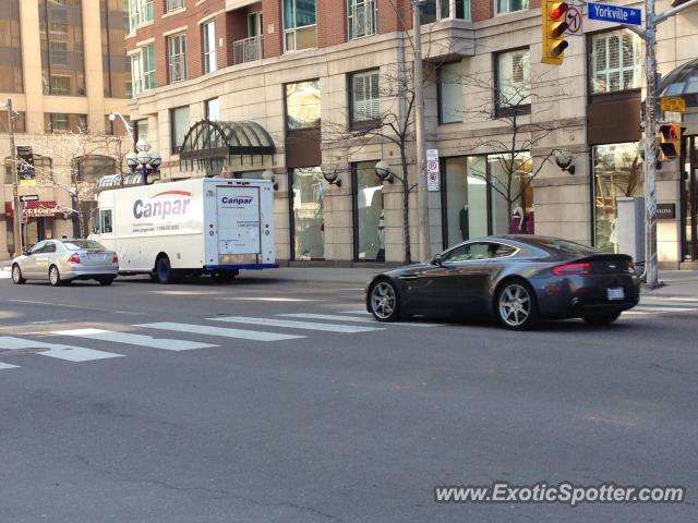 Aston Martin Vantage spotted in Toronto, Canada