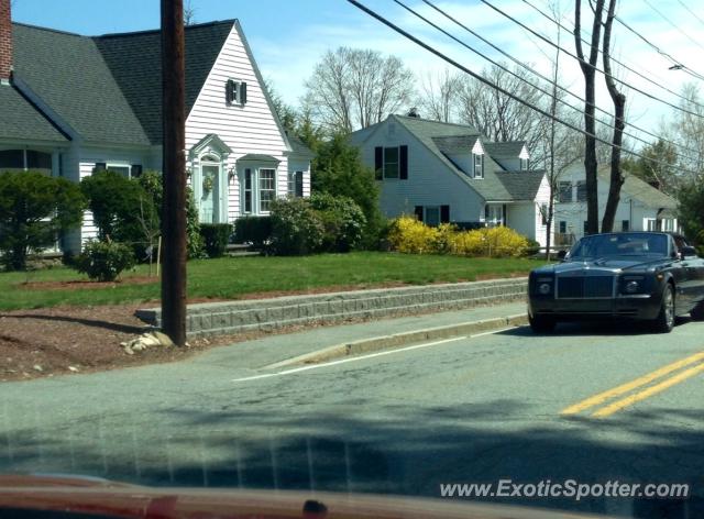 Rolls Royce Phantom spotted in Salem, New Hampshire