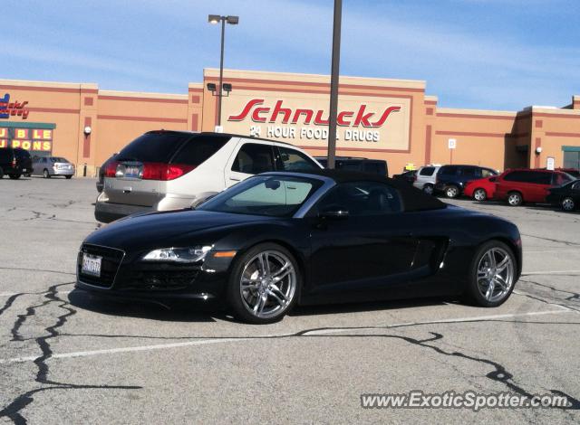 Audi R8 spotted in Peoria, Illinois