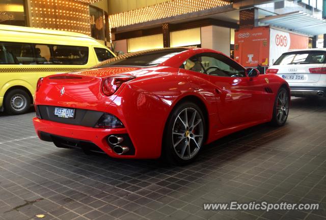 Ferrari California spotted in Melbourne, Australia