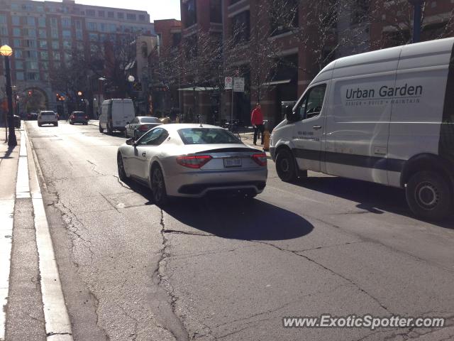 Maserati GranTurismo spotted in Toronto, Canada