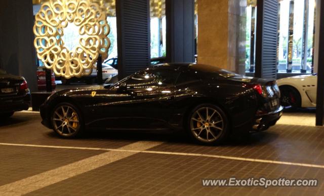 Ferrari California spotted in Melbourne, Australia