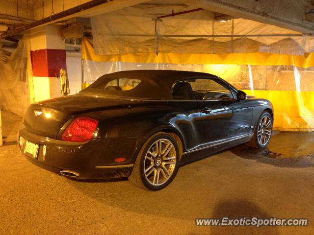 Bentley Continental spotted in Toronto, Canada