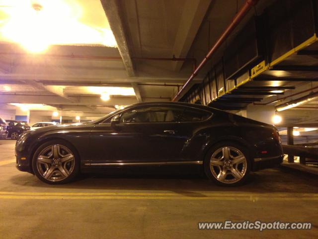 Bentley Continental spotted in Toronto, Canada