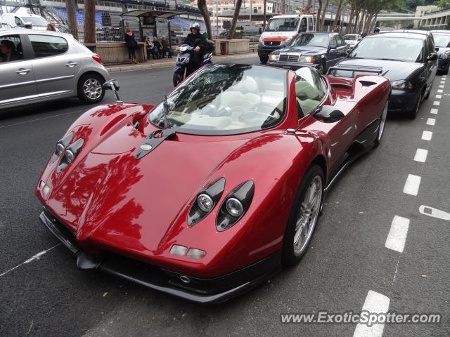 Pagani Zonda spotted in Monaco, Monaco