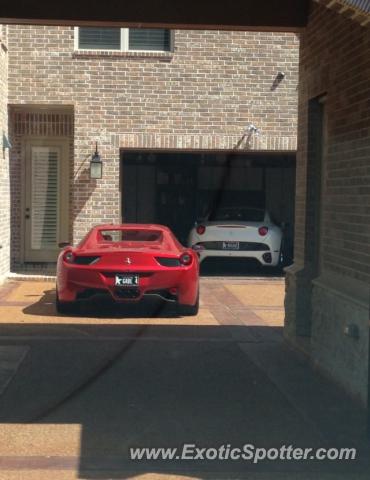 Ferrari 458 Italia spotted in Dallas, Texas