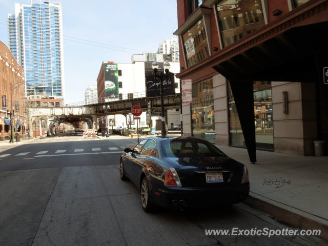 Maserati Quattroporte spotted in Chicago, Illinois