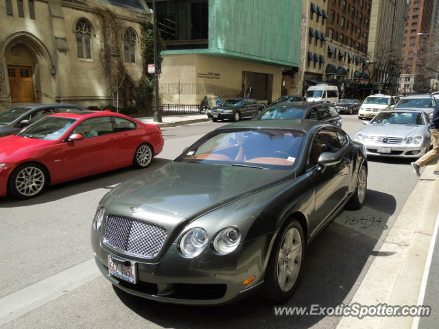 Bentley Continental spotted in Chicago, Illinois