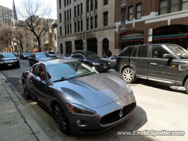 Maserati GranTurismo spotted in Chicago, Illinois