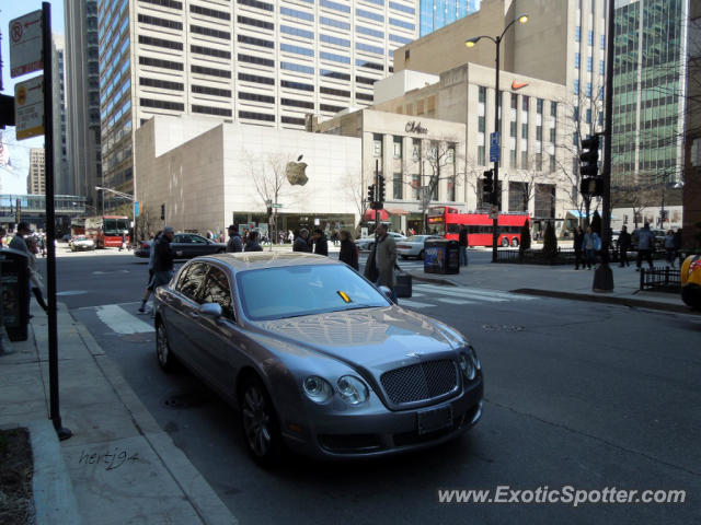 Bentley Continental spotted in Chicago, Illinois