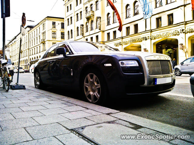 Rolls Royce Ghost spotted in Munich, Germany