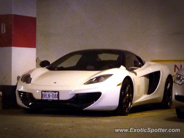 Mclaren MP4-12C spotted in Toronto, Canada