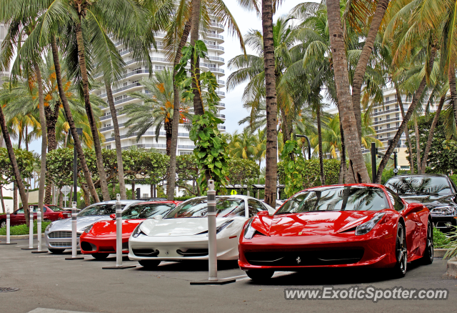 Ferrari 458 Italia spotted in Miami, Florida