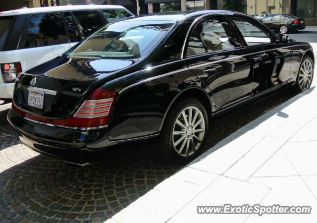 Mercedes Maybach spotted in Beverly Hills, California