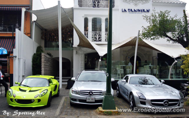 Mercedes SLS AMG spotted in Mexico City, Mexico