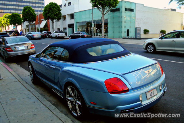 Bentley Continental spotted in Beverly Hills, California