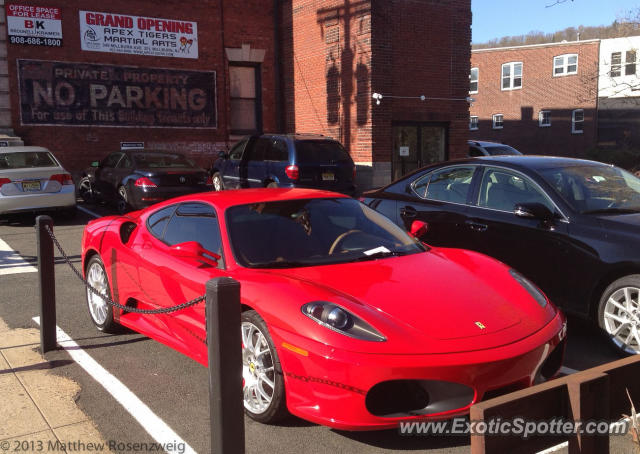 Ferrari F430 spotted in Millburn, New Jersey