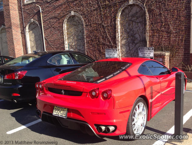 Ferrari F430 spotted in Millburn, New Jersey