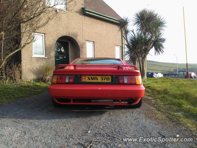 Lotus Esprit spotted in Douglas, United Kingdom