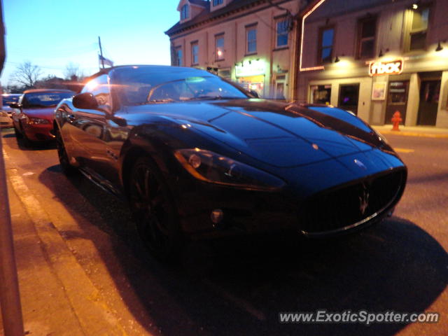 Maserati GranTurismo spotted in Red Bank, New Jersey