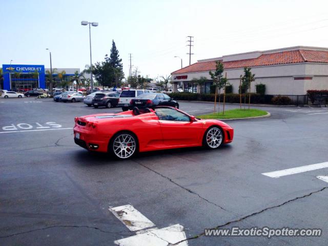 Ferrari F430 spotted in Orange, California