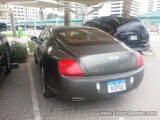 Bentley Continental spotted in Dubai, United Arab Emirates