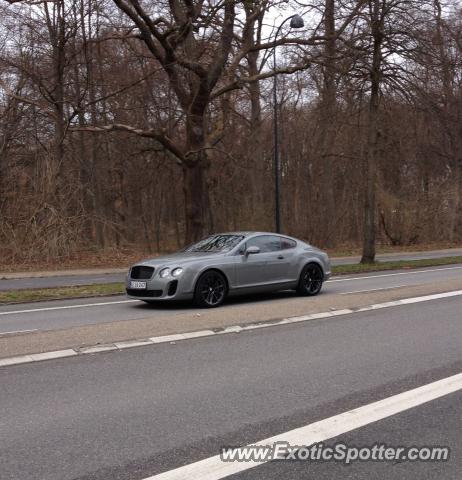 Bentley Continental spotted in Copenhagen, Denmark