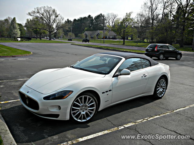 Maserati GranTurismo spotted in Pittsford, New York