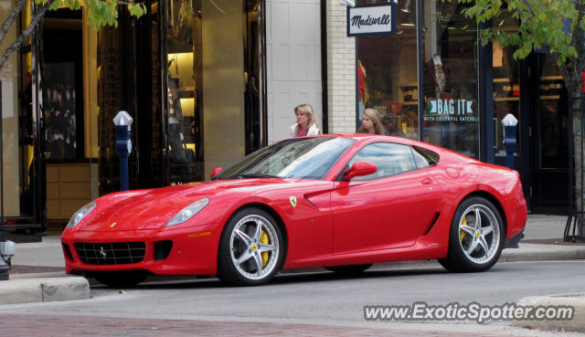 Ferrari 599GTB spotted in Columbus, Ohio